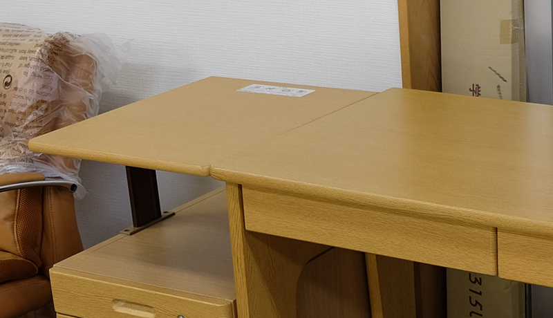 アウトレット家具限定1台：学習デスク ３点セット