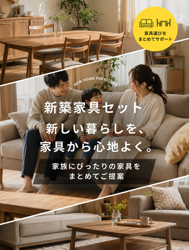 新築家具セット